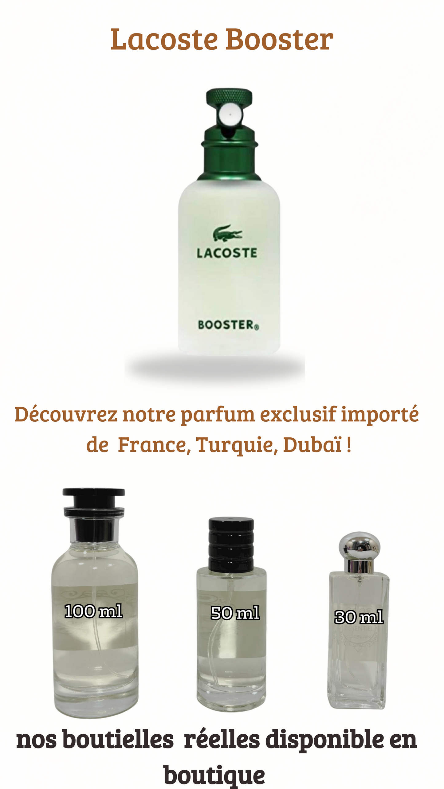2= Lacoste Booster + Chanel Allure Sport Homme (Pack 50ml+50ml)