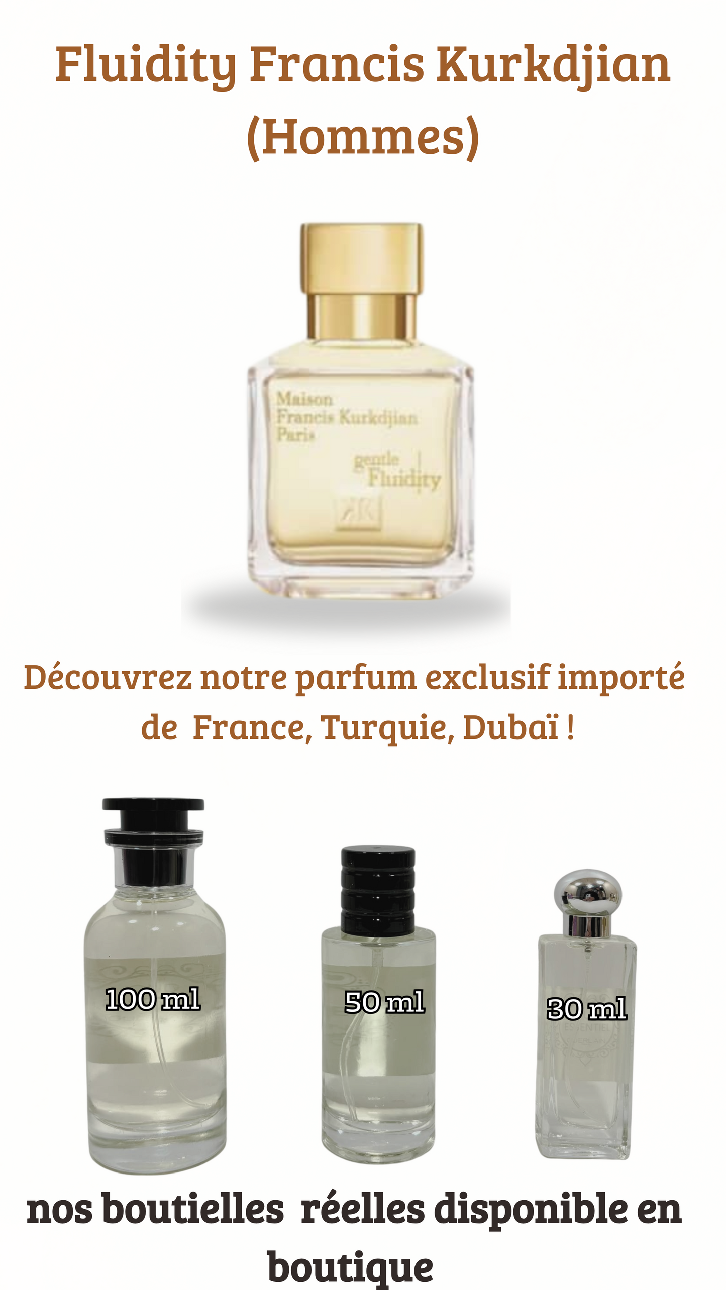 Baccarat Rouge + YSL Kouros + Fluidity (Pack 90ml)