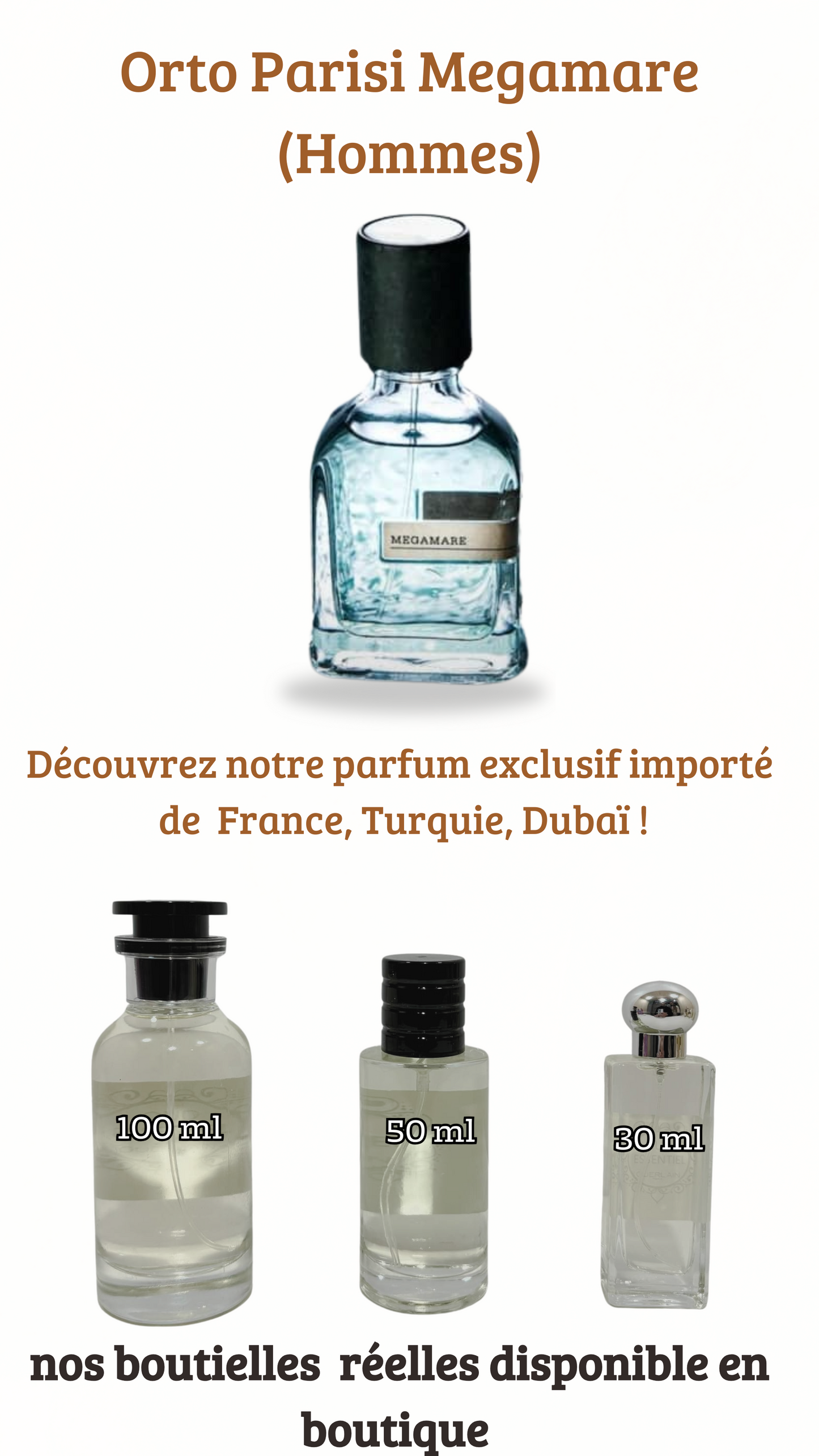 3= Scandal Homme + Allure Sport + Mégamare (Pack 30ml+30ml+30ml)