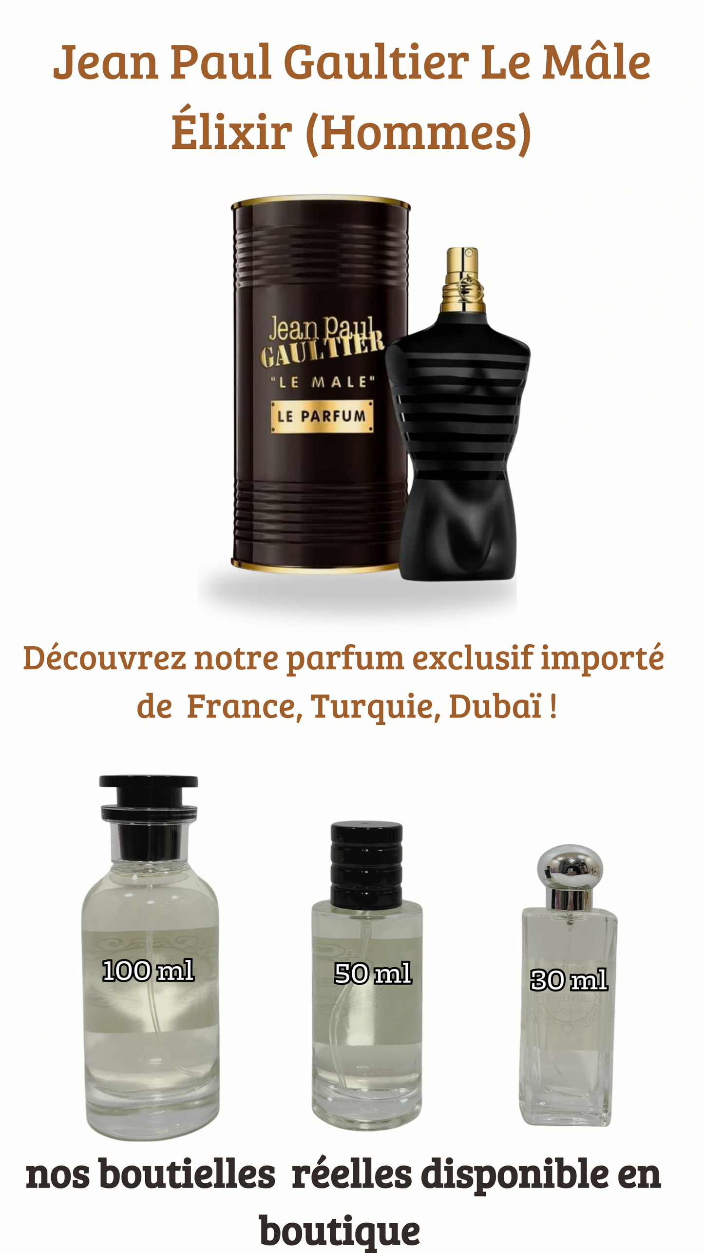 2= Armani Code + Jean Paul Gaultier Le Mâle Élixir (Pack 30ml+30ml)