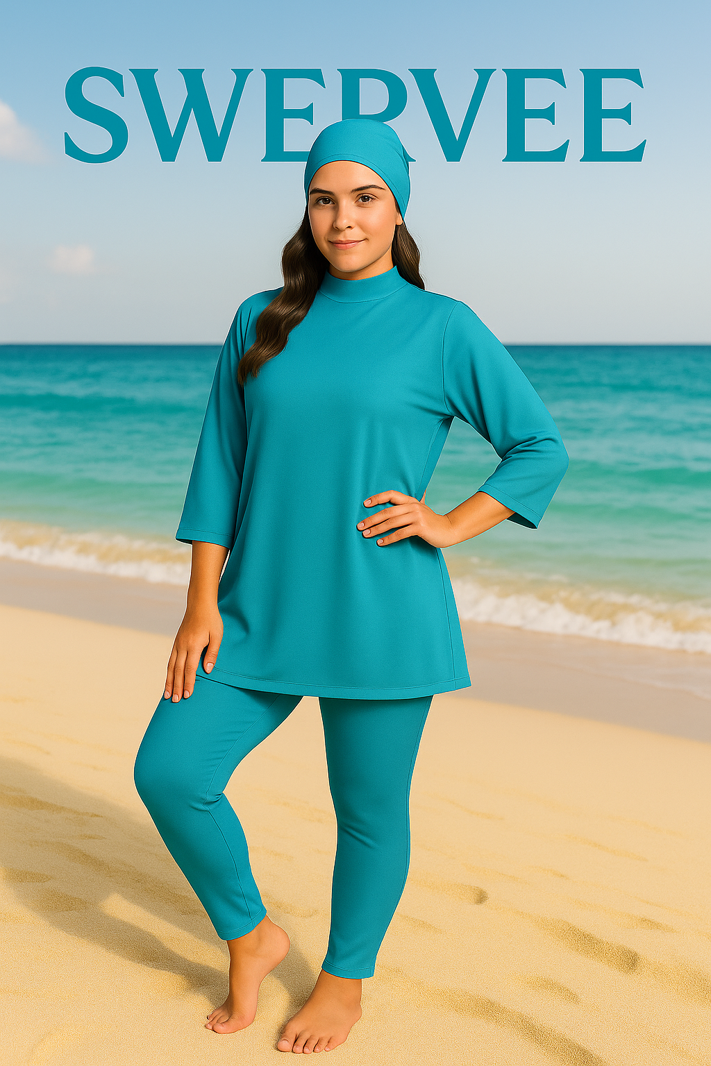 Burkini UNI CYAN