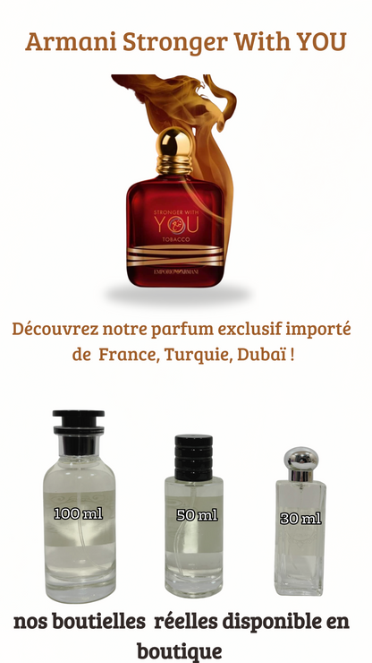 3= Armani Stronger With YOU+ Bleu De Chanel+ Creed Adventus (Pack 50ml+50ml+ 50ml)