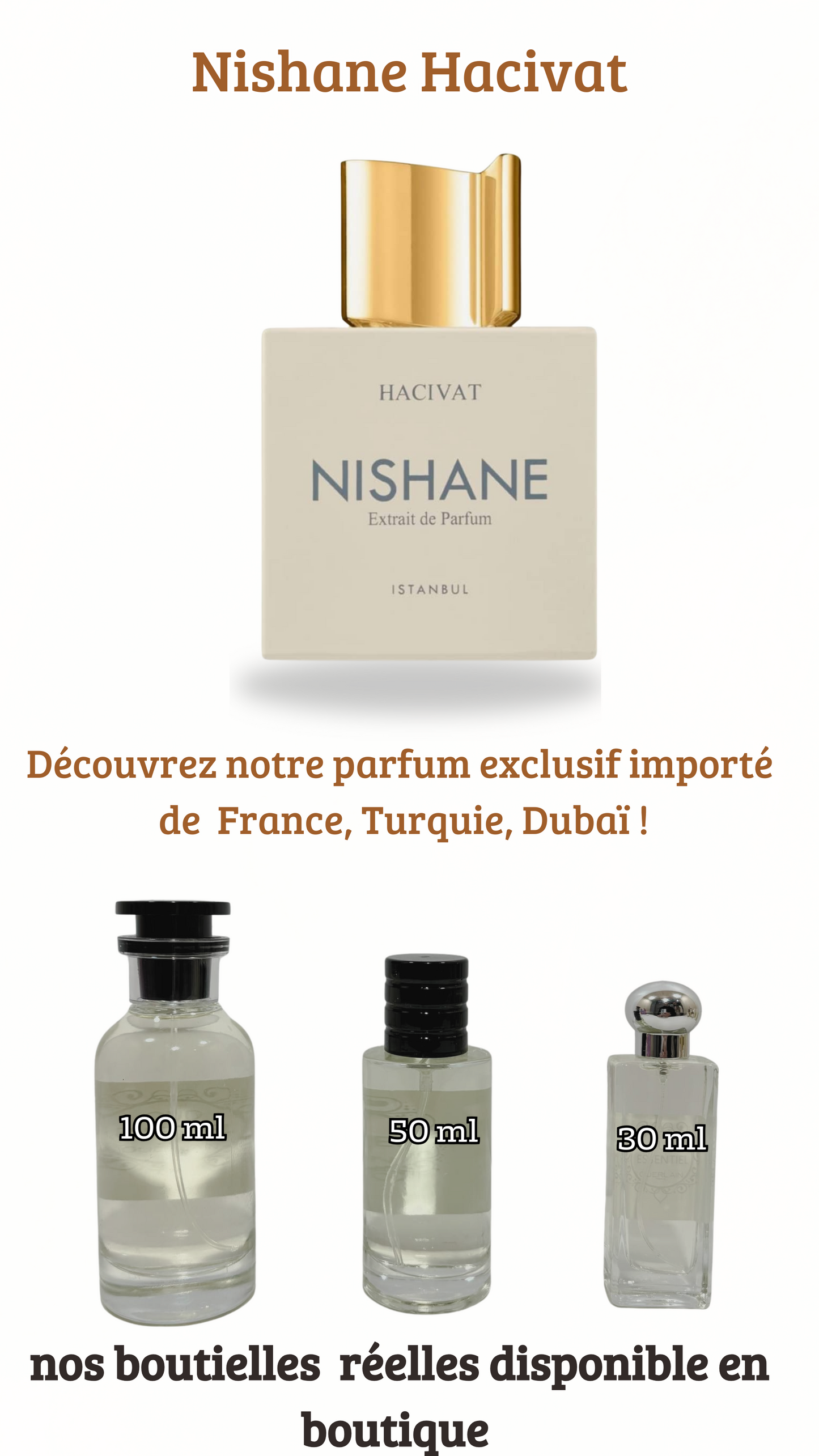 3= Gris Dior + Nishane Hacivat + LV Contre Moi (Pack 50ml+50ml+ 50ml)