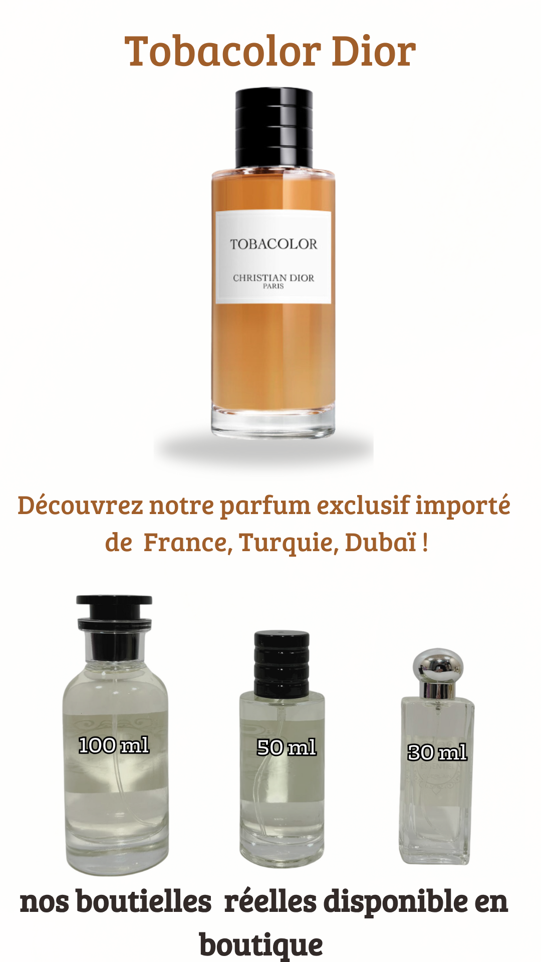 3=  Nishane Hacivat +  Xerjoff Naxos+  Tobacolor Dior    (Pack 50ml+50ml+ 50ml)