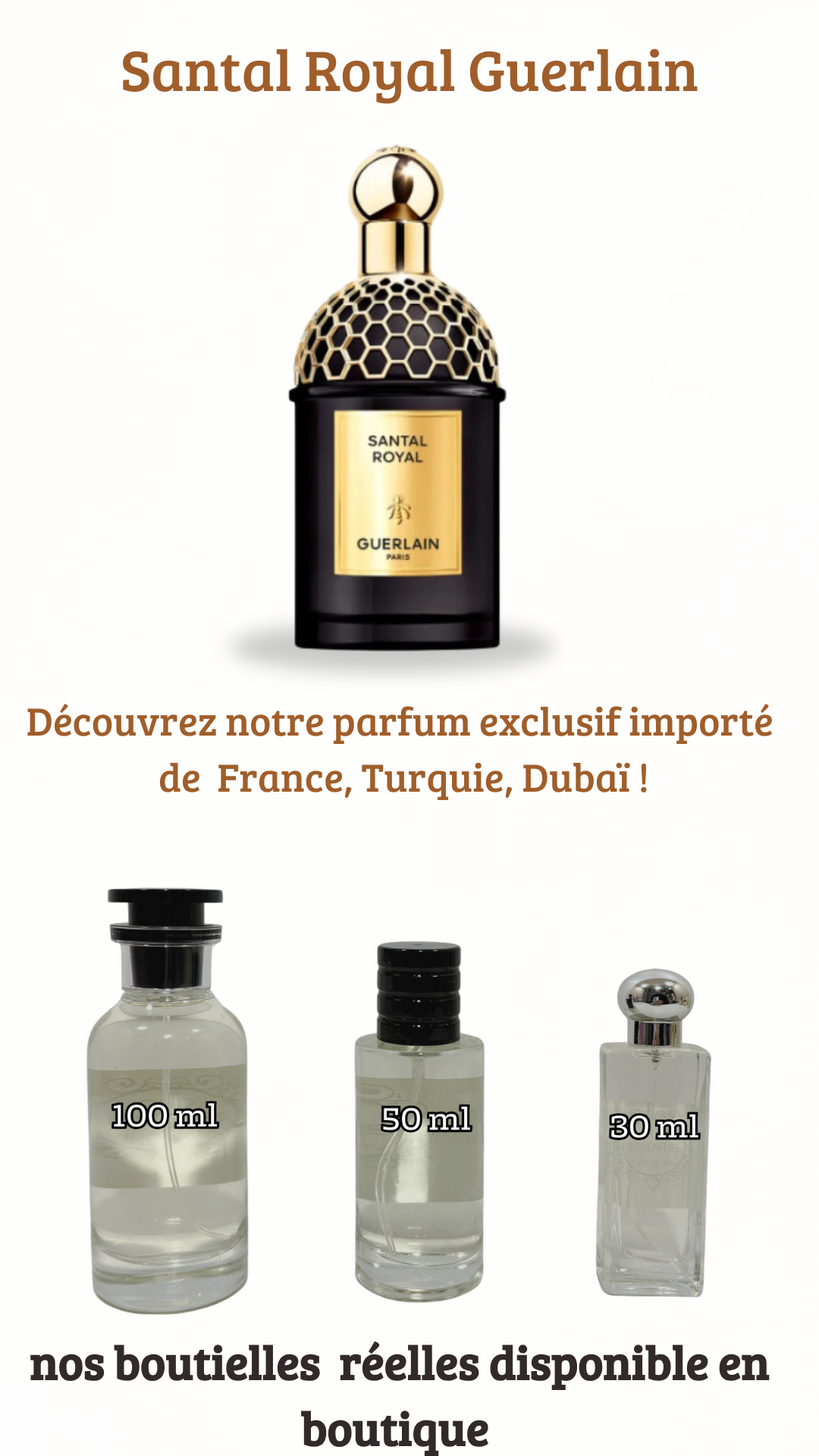 2= Dior Sauvage Élixir + Santal Royal Guerlain (Pack 30ml+30ml)