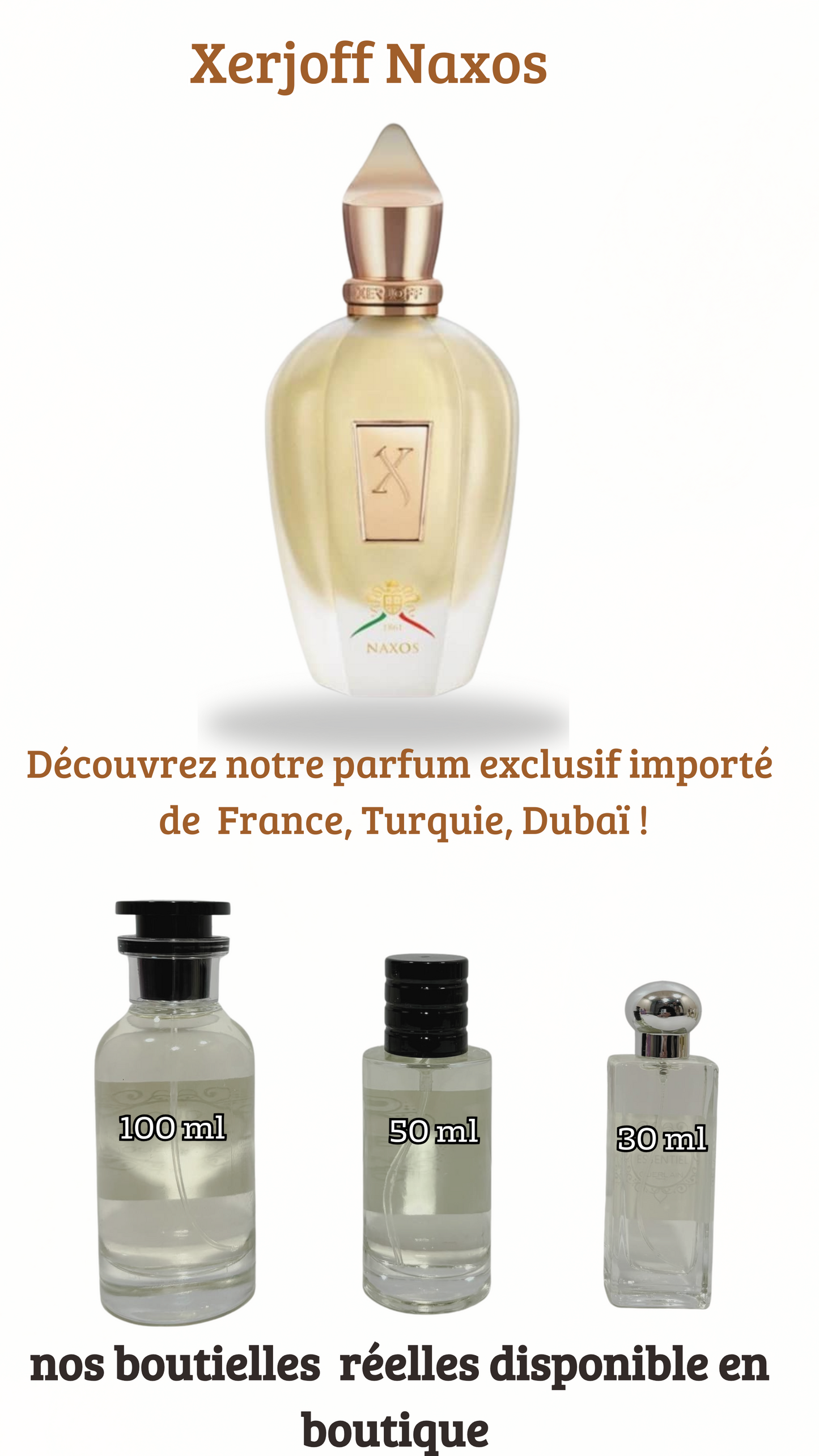 3=  Nishane Hacivat +  Xerjoff Naxos+  Tobacolor Dior    (Pack 50ml+50ml+ 50ml)