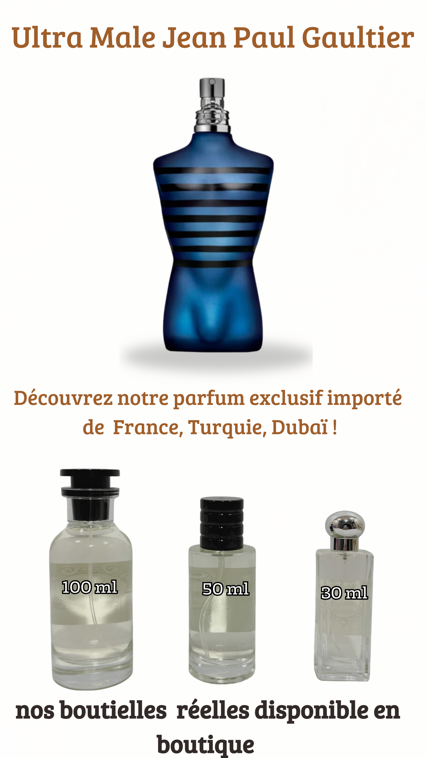 2=  Jean Paul Gaultier Le Beau Paradise Garden + Jean Paul Gaultier Ultra Male  (Pack 50ml+50ml)