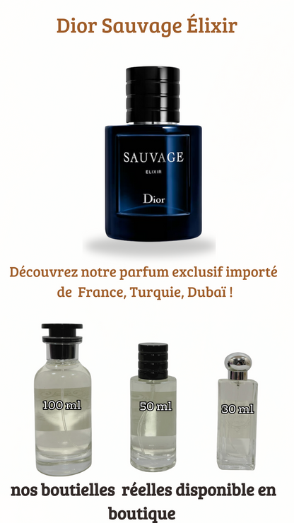 2= Dior Sauvage Élixir + Santal Royal Guerlain (Pack 30ml+30ml)