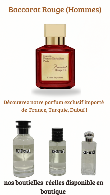 3= Baccarat Rouge + YSL Kouros + Fluidity (Pack 30ml+30ml+30ml)