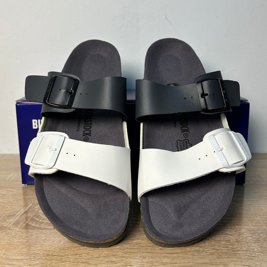 Birkenstock Arizona Split Grey White