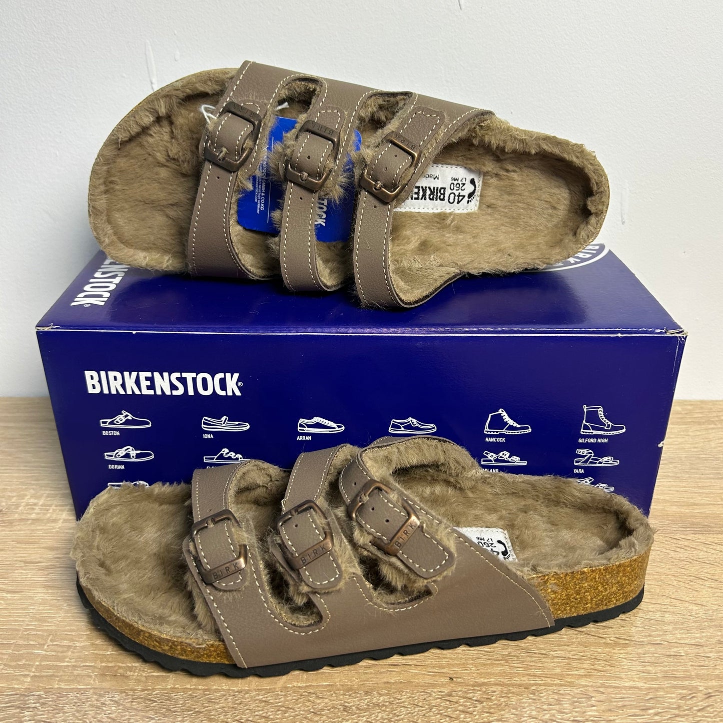 Birkenstock Florida Mammoth Marron