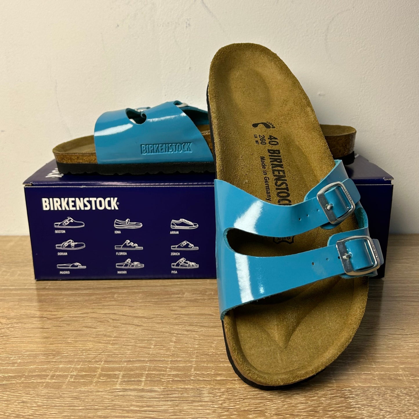 Birkenstock Ibiza Blue Turquoise