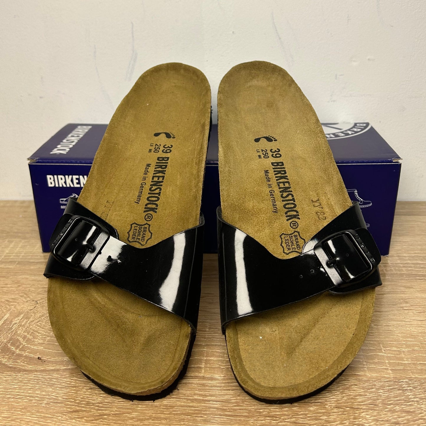 Birkenstock Madrid Black Bright