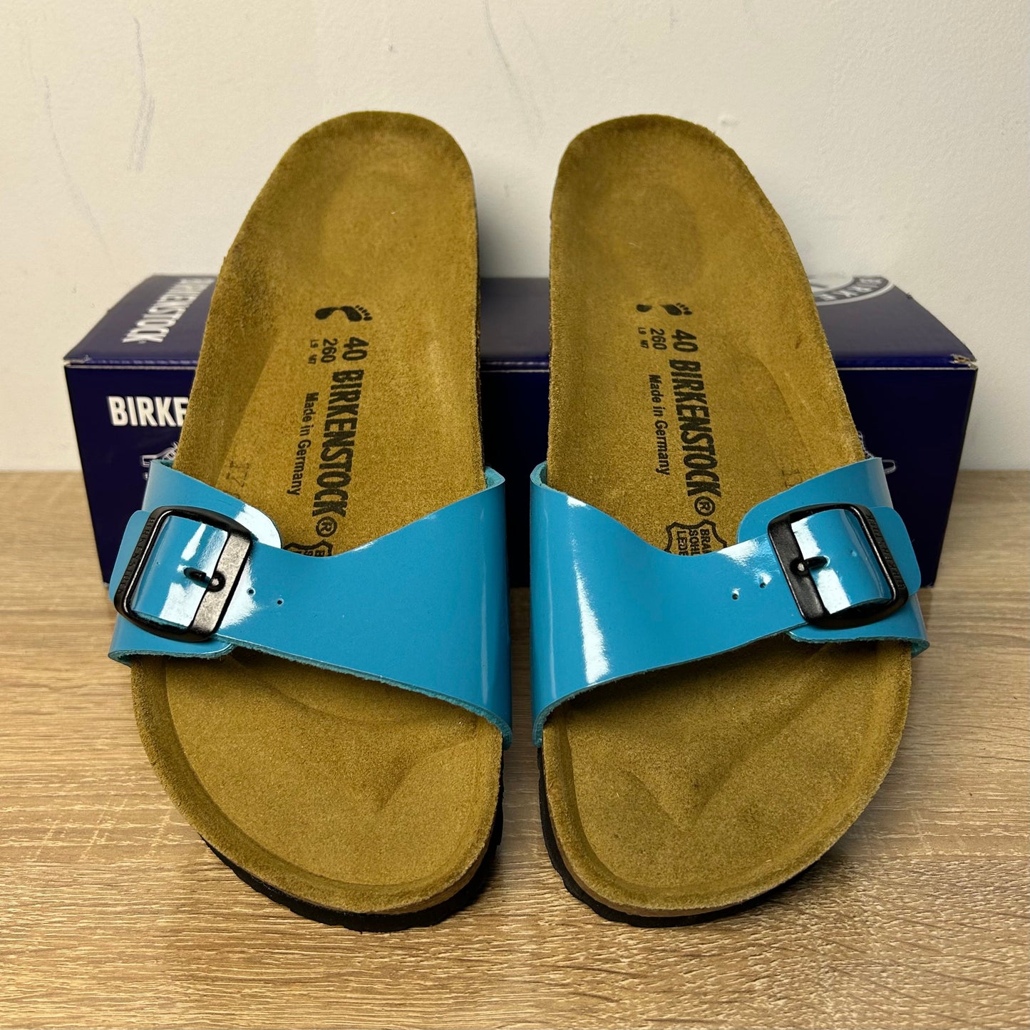 Birkenstock Madrid Blue Turquoise