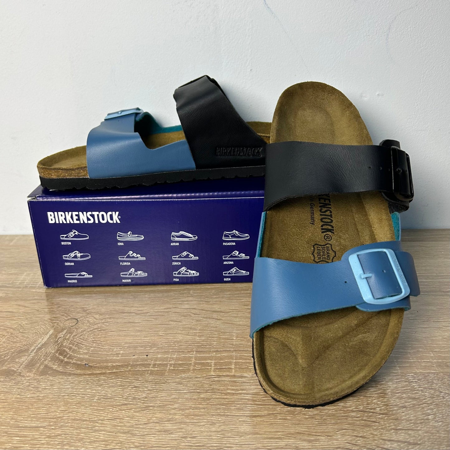 Birkenstock Split Blue Black