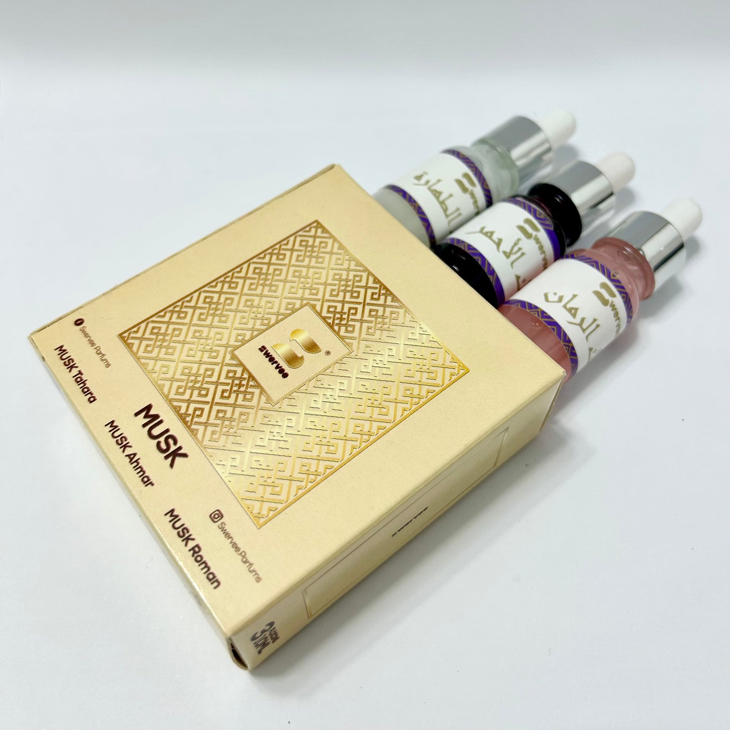 Musk (مسك الطهارة، الرمان و الأحمر) 3x10ml