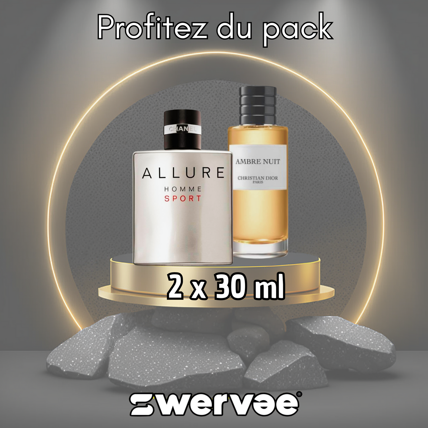 2= Allure Sport + Ambre Nuit (Pack 30ml+30ml)