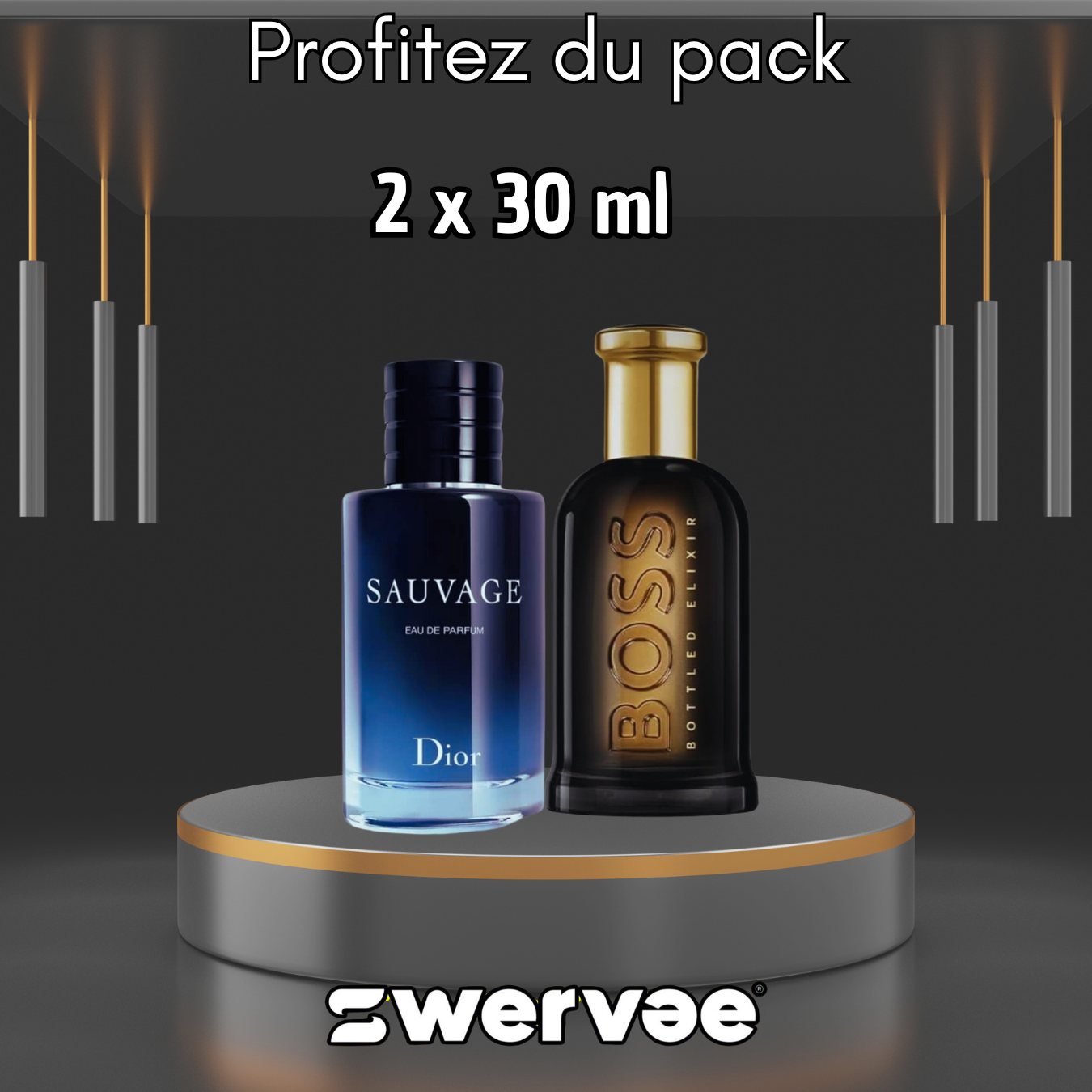 2= Sauvage + Boss Élixir (Pack 30ml+30ml)