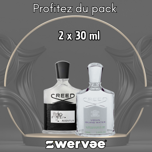 2= Creed Virgin Island + Aventus (Pack 30ml+30ml)